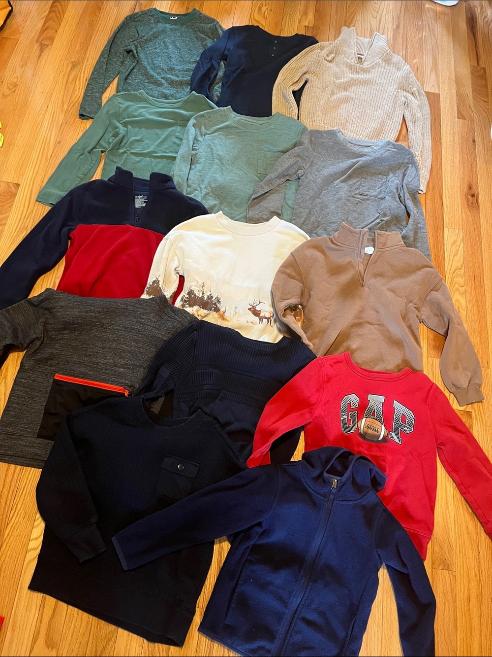 Lot of boys  shirts , Sweaters & Pullovers -